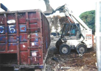 Huge dumpster