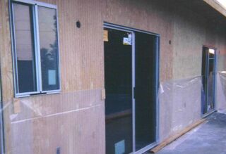 Eichler Panels on top of the shear paneling
